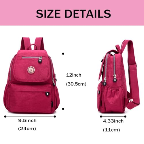 Nylon Backpack for Women: Waterproof and Lightweight
