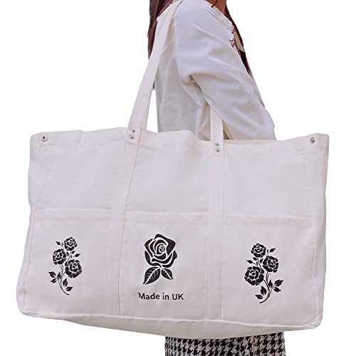 Adalex Global Oversized Canvas Tote Bag - 40Litres