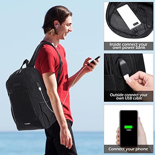 Stylish USB Laptop Backpack for Men and Women