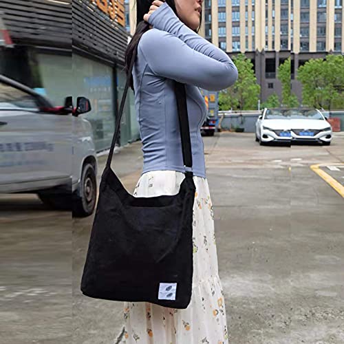 Designer Handbag with Zipper - Large Shoulder Bag