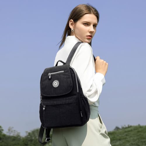 Nylon Backpack for Women: Waterproof and Lightweight