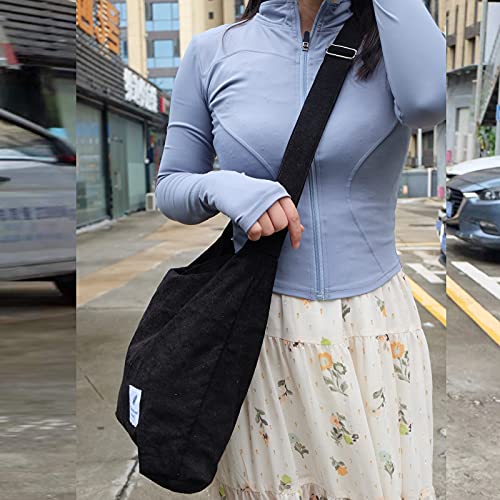 Designer Handbag with Zipper - Large Shoulder Bag