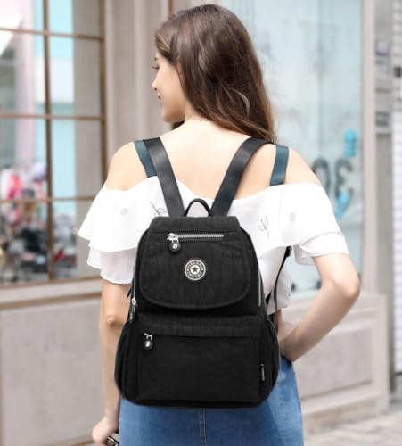 Nylon Backpack for Women: Waterproof and Lightweight