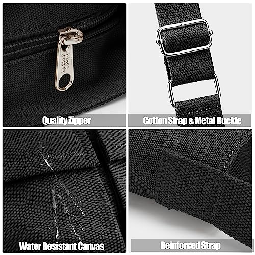 KALIDI Canvas Tote: Stylish, Versatile, Water-Resistant Handbag