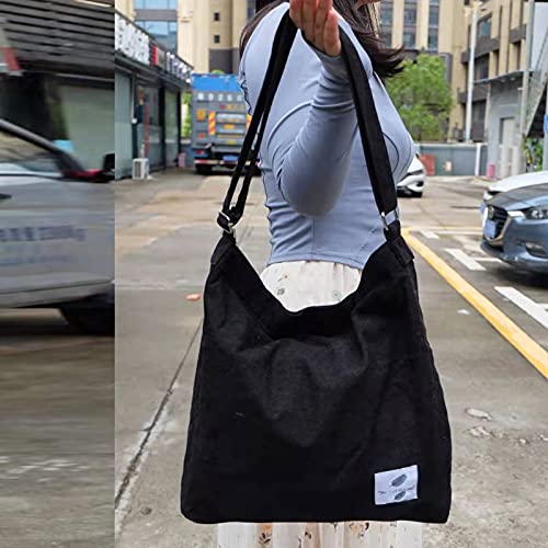 Designer Handbag with Zipper - Large Shoulder Bag