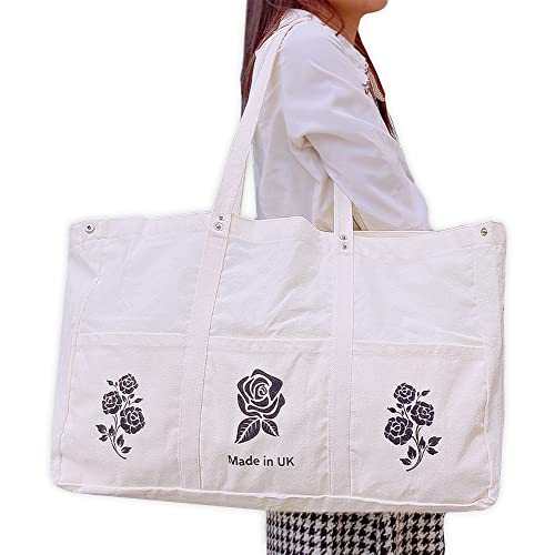 Adalex Global Oversized Canvas Tote Bag - 40Litres