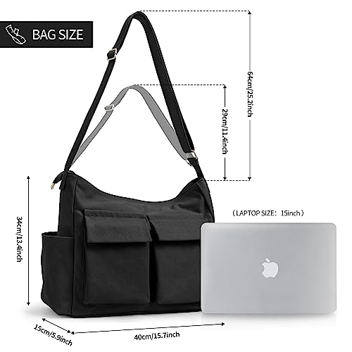 KALIDI Canvas Tote: Stylish, Versatile, Water-Resistant Handbag