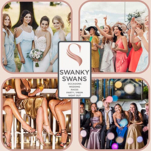 SwankySwans Pink Faux Suede Envelope Clutch Bag