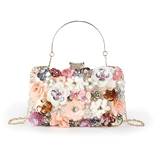 Floral Evening Clutch Bags with Elegance for Women