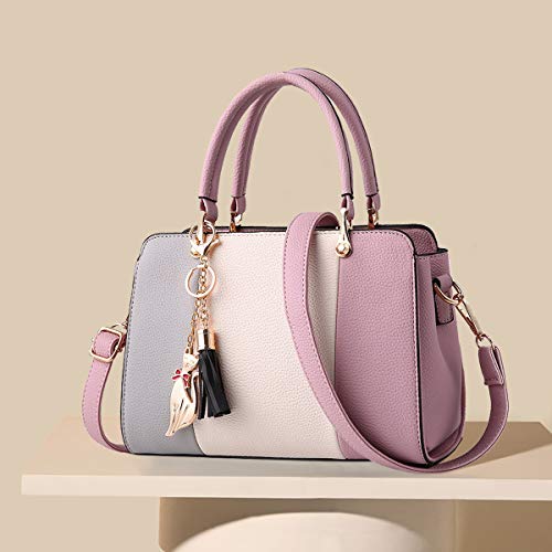 Pink Tassel Designer Handbag for Women by NICOLE&DORIS