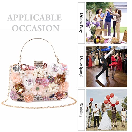 Floral Evening Clutch Bags with Elegance for Women