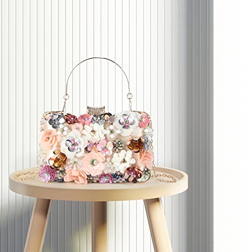 Floral Evening Clutch Bags with Elegance for Women