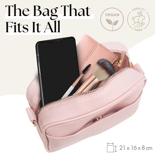 Lily England Pink Crossbody Bag: Elegant Designer Handbag