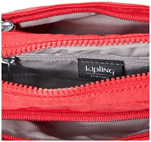 Kipling Women's ABANU Red Rouge Crossbody Bag