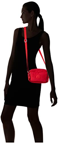 Kipling Women's ABANU Red Rouge Crossbody Bag