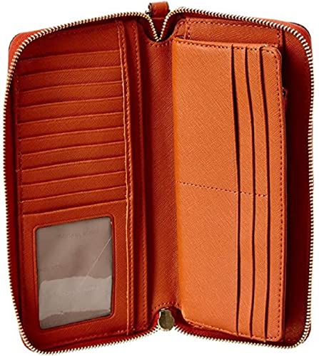 Michael Kors Burnt Orange Jet Set Wallet