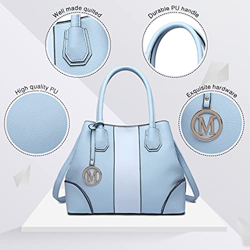 Miss Lulu Elegant Designer Shoulder Bag with Button and Zipper