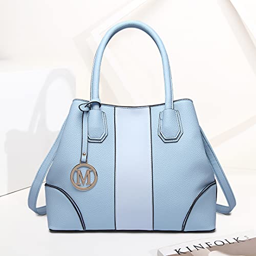 Miss Lulu Elegant Designer Shoulder Bag with Button and Zipper