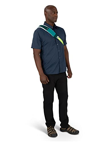 Stylish Osprey Daylite Sling Crossbody Bag in Silver Lining/Blueberry