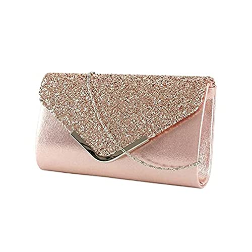 Elegant Glitter Envelope Clutch for Wedding or Party