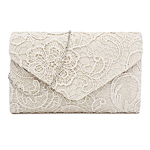 NANDEYIBI Lace Envelope Clutch - Elegant Floral Handbag