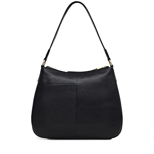 Radley London Large Leather Zip-Top Shoulder Bag, Black