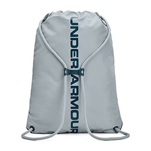 Under Armour Ozsee Sackpack in Static Blue/Metallic Harbor Blue