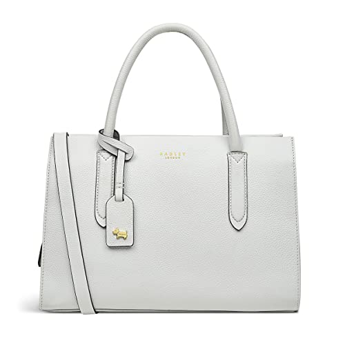 RADLEY London Grained Leather Multiway Handbag, Goose Grey