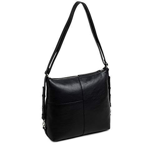 Radley London Wilton Way Leather Shoulder Bag Black
