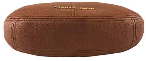 Michael Kors Convertible Leather Shoulder/Crossbody Bag - Luggage