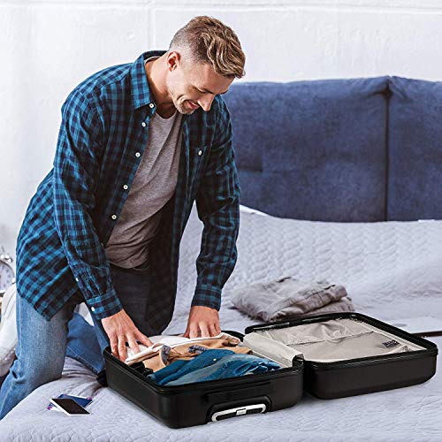 Designer Unisex Hardshell Rolling Carry-On Bag