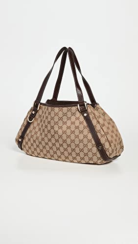 Gucci Abbey Open Tote, Gg Canvas, Brown