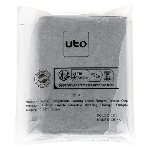 Stylish Grey Faux Leather UTO Women's RFID Wallet