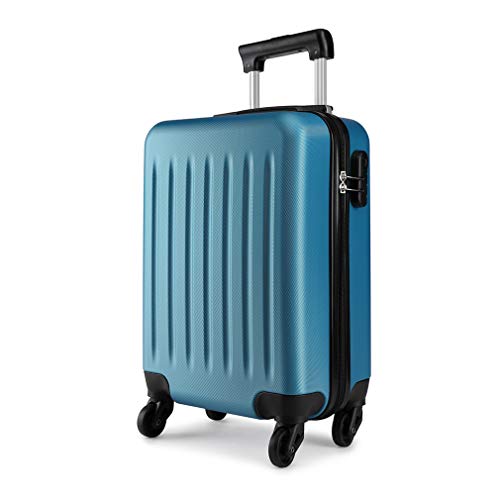 Kono 19" Designer Handbag Spinner Suitcase in Navy