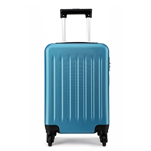 Kono 19" Designer Handbag Spinner Suitcase in Navy