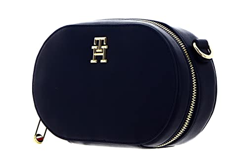 Tommy Hilfiger Women TH Timeless Small Shoulder Bag - Space Blue