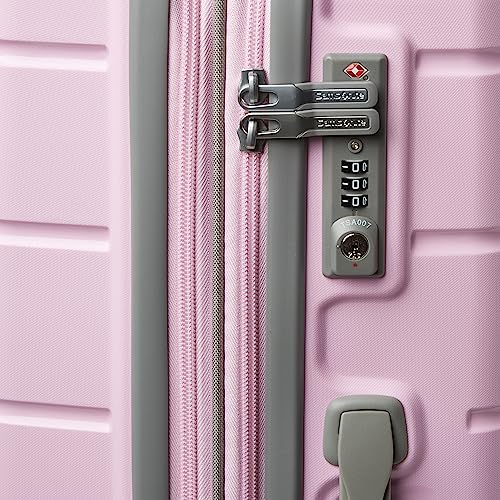 Pink Rose Samsonite Hardside Expandable Luggage Set with Spinners