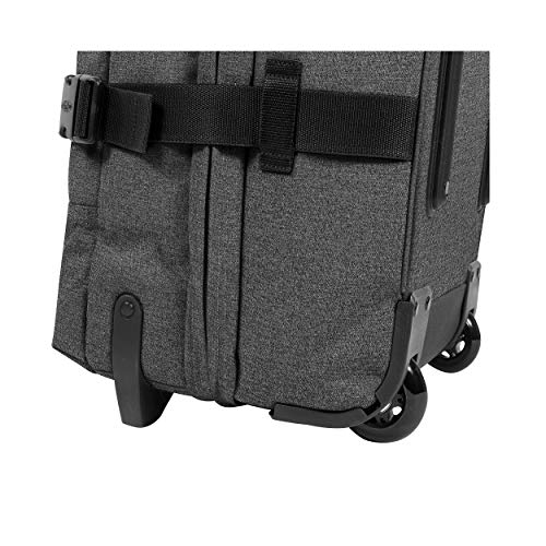 Eastpak Tranverz L Designer Suitcase, Black Denim 79cm