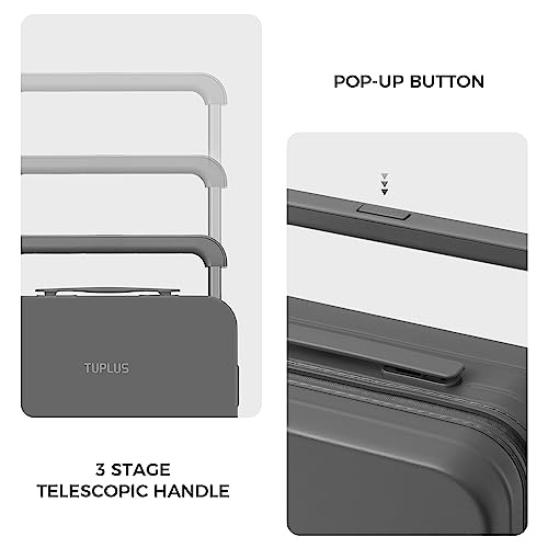 TUPLUS Impression Gray 28-Inch Designer Handbag Suitcase