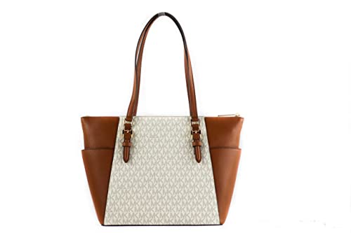 Michael Kors Signature Large Vanilla Tote Bag