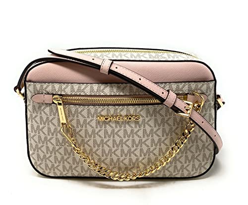 Michael Kors Vanilla East-West Chain Cross Body Bag