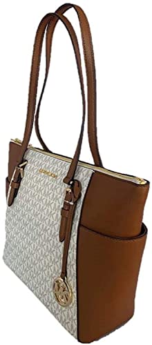 Michael Kors Signature Large Vanilla Tote Bag