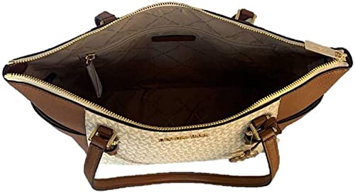 Michael Kors Signature Large Vanilla Tote Bag