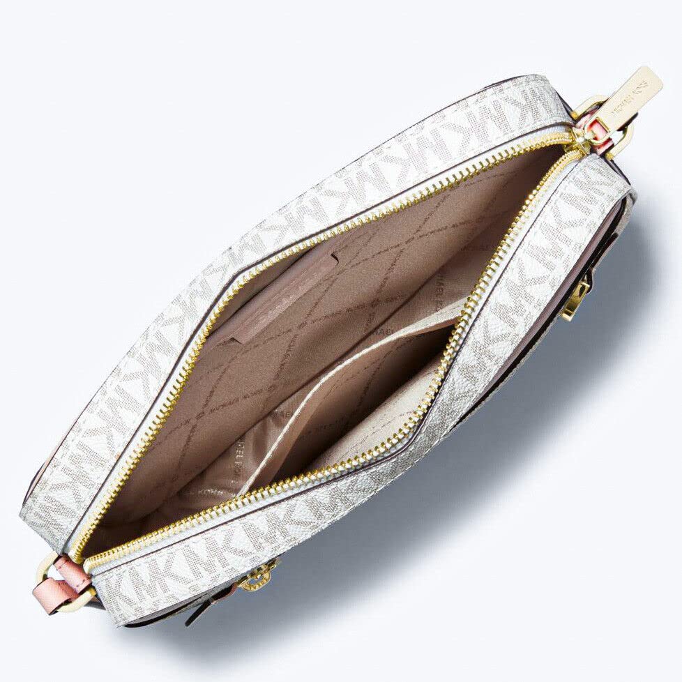 Michael Kors Vanilla East-West Chain Cross Body Bag