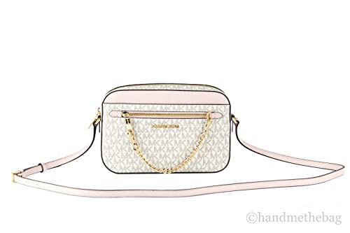 Michael Kors Vanilla East-West Chain Cross Body Bag