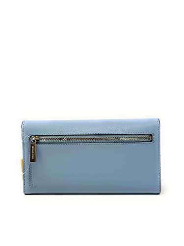 Michael Kors Pale Blue Jet Set Trifold Wallet