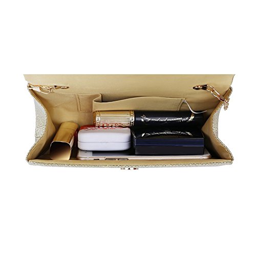 Gold Velvet Clutch Bag for Wedding Party