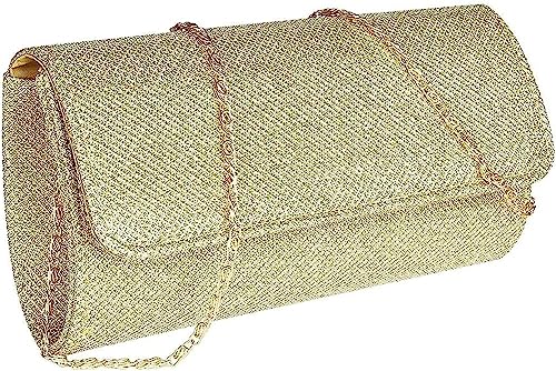 Gold Velvet Clutch Bag for Wedding Party