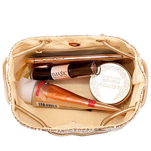 Rhinestone Crystal Mini Evening Clutch for Women