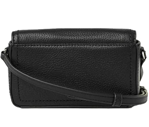 Marc Jacobs Black/Gold Pebbled Leather Mini Shoulder Bag